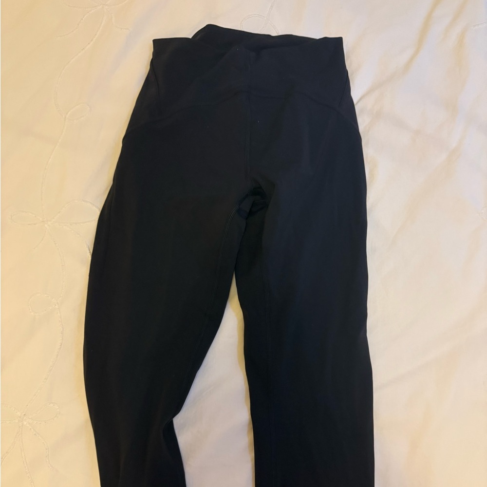 Black High-Waisted Leggings Lululemon Size 4